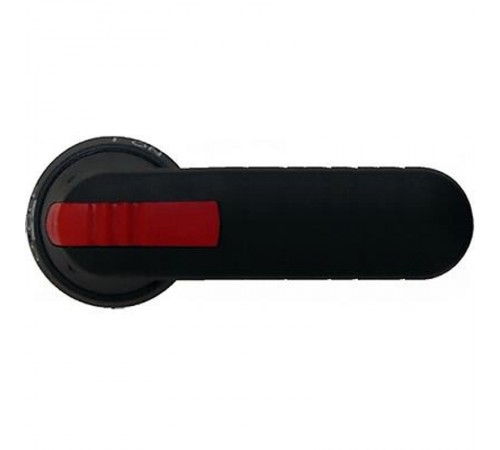 Ручка OHB125J12E-RUH (черная) с симв.на рус. для управл. через дверь руб. типа ОT315..800Е  1SCA100255R1001  ABB