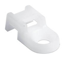 Держатель с глазком, белый, 10х19  25460  DKC