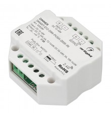 Диммер SMART-D12-DIM-PUSH-2000-IN (12-48V, 1x6A, 2.4G) (Arlight, IP20 Пластик, 5 лет)  028289  Arlight