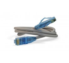 Патч-корд PC-LPM-UTP-RJ45-RJ45-C6-5M-LSZH-GY U/UTP, Cat.6, LSZH, 5 м, серый  41841  Hyperline