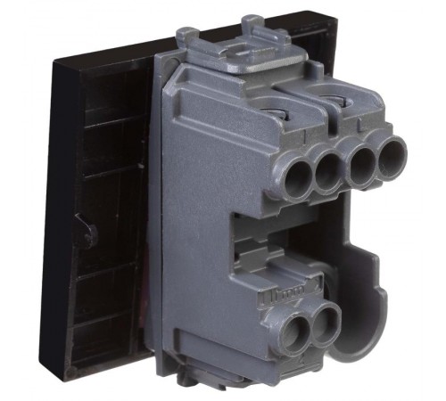 Кнопка "Черный квадрат", "Avanti", 16A, 2 мод.  4402152  DKC