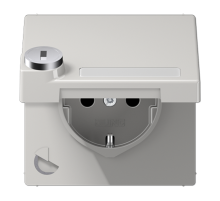 SCHUKO-розетка с крышкой  и замком LS1520NAKLSLLG Jung