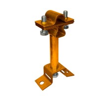 Держатель молниеприемника 134 мм, оцинк. 72785   Ezetek