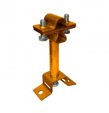 Держатель молниеприемника 134 мм, оцинк. 72785   Ezetek