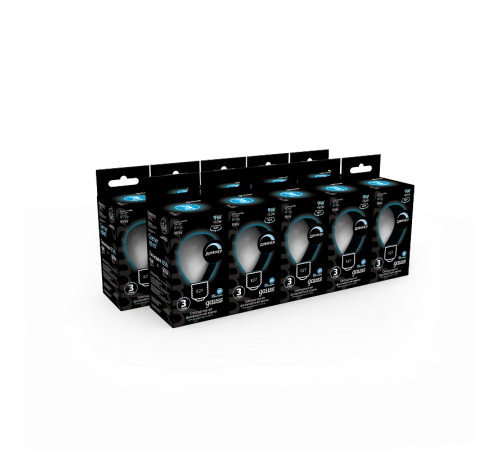Лампа светодиодная Filament Шар 9W 610lm 4100К Е27 milky диммируемая LED 1/10/50  105202209-D  Gauss