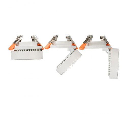 Светильник LGD-MONA-BUILT-R100-12W Warm3000 (WH, 24 deg)  025450  Arlight