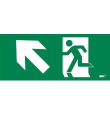 Этикетка самокл. 330х140мм "Фигура/стр. вверх влево"  LPC10-1-33-14-FVVNAL  IEK