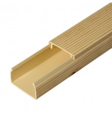 Кабель-канал сосна 2-й замок 25х16 (80м/уп)  PR.025437  Промрукав