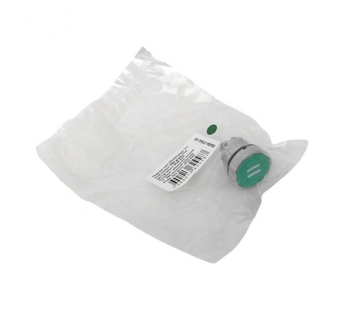 Механизм исполнительный кнопки "II" XB4 зеленый плоский возвратный без фиксации IP65  XB4BA-3154C-65  EKF