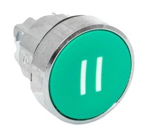 Механизм исполнительный кнопки "II" XB4 зеленый плоский возвратный без фиксации IP65  XB4BA-3154C-65  EKF