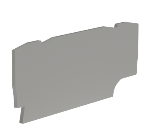 Крышка для клеммы 4 точки подключения на 4 кв.мм  ZEFC421GR  DKC