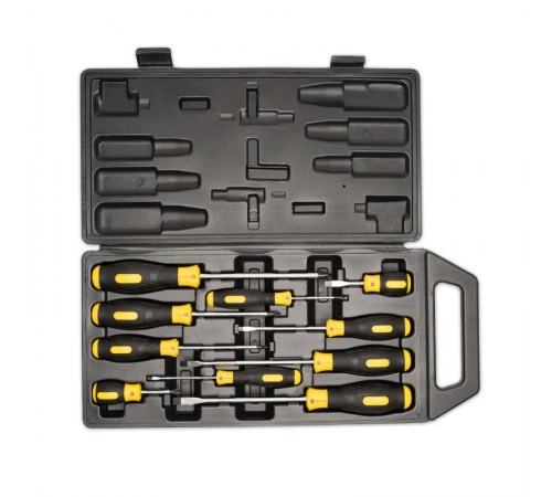 Набор отверток 10 шт. кейс, SHTOK  376359  КЭАЗ