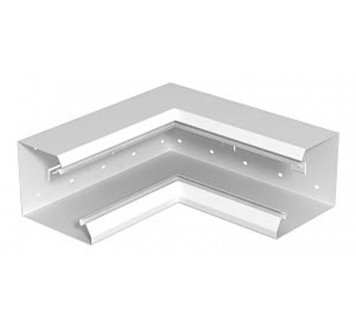 Угол внутренний кабель-канала Rapid 80 нерегулируемый 133x110 мм без крышки, сталь, светло-серый  6282742  OBO Bettermann