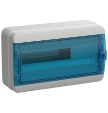 Корпус пластиковый навеснойна 18 модулей КМПн-18 IP65 синий прозрачная дверь TEKFOR  TF5-KP72-N-18-65-K03-K07 TEKFOR  IEK