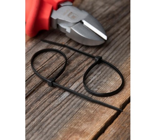 Хомут нейлоновый ЧЕРНЫЙ 2,5х150 (уп./100шт) EKF Simple  plc-cb-2.5x150  EKF