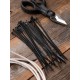Хомут нейлоновый ЧЕРНЫЙ 2,5х150 (уп./100шт) EKF Simple  plc-cb-2.5x150  EKF