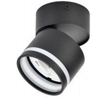 Светильник 4034 настенно-потолочн. GX53 черный  LT-USB0-4034-GX53-1-K02  IEK