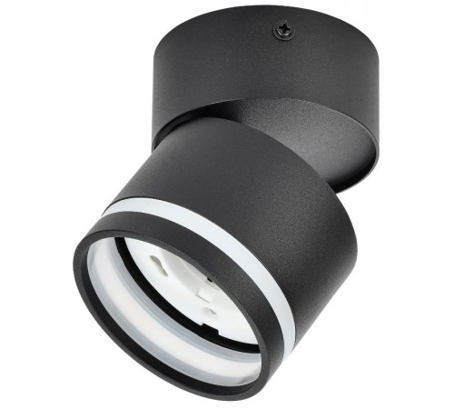 Светильник 4034 настенно-потолочн. GX53 черный  LT-USB0-4034-GX53-1-K02  IEK