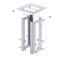 Потолочное крепление электромонтажной колонны (сталь) (ISS160160DB WA)  6290436  OBO Bettermann
