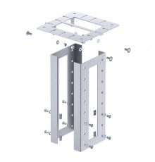 Потолочное крепление электромонтажной колонны (сталь) (ISS160160DB WA)  6290436  OBO Bettermann