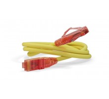 PC-LPM-UTP-RJ45-RJ45-C5e-0.5M-LSZH-YL Патч-корд U/UTP, Cat.5e (100% Fluke Component Tested), LSZH, 0.5 м, желтый  229946  Hyperline