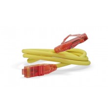 PC-LPM-UTP-RJ45-RJ45-C5e-3M-LSZH-YL Патч-корд U/UTP, Cat.5е (100% Fluke Component Tested), LSZH, 3 м, желтый  30926  Hyperline
