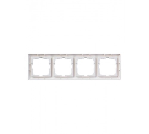 ABB Basic 55 Альп. белый Рамка 4-ая  1725-0-1482   2CKA001725A1482  ABB