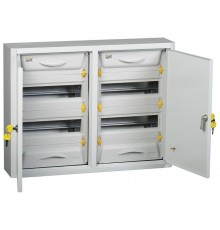 Корпус металлический ЩРн-2х24з-0 36 (ВхШхГ) 460х600х130мм IP31 УХЛ3 PRO  MKM15-N-2X24-31-ZU  IEK
