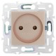 SKANDY Розетка без з/к/ш 10А SK-R02Sa песочный  SK-R10-10-K98  IEK