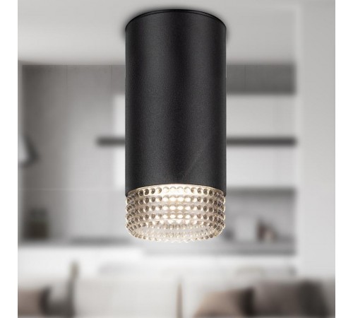 Светильник накладной настенно-потолочный спот OL40 BK/GR MR16 GU10 IP20 черный, серый  Б0058480  ЭРА