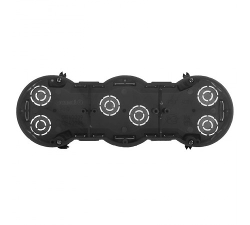 Коробка установочная КУП 3-х местная 212х70х45мм для полых стен саморез. мет. лапки IP20 (45/720)  Б0051422  ЭРА