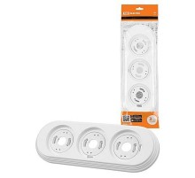 Рамка 3-х постовая белая "Виви"   SQ1820-1091  TDM