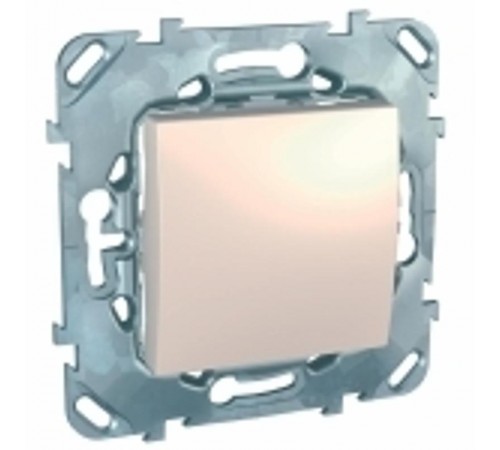 Unica Бежевый Переключатель 1-клавишный (сх.6)  MGU5.203.25ZD  Schneider Electric