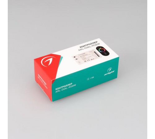 Контроллер ARL-OVAL-RGBW Black (5-24V, 4x4A, ПДУ Овал, RF)  032850  Arlight