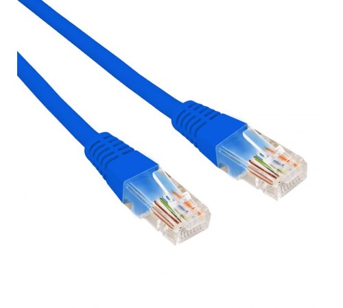 Патч-корд U/UTP CAT 6, RJ45-RJ45, 26AWG, LSZH, синий, 0.3м REXANT  02-0294-03  REXANT