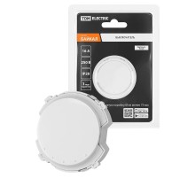 Выключатель 1-кл. 16А 250В проходной белый, "Байкал"   SQ1819-0031  TDM