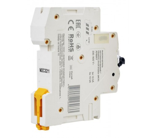 Выключатель автоматический однополюсный M10N 1P C 32А 10кА ARMAT  AR-M10N-1-C032  IEK