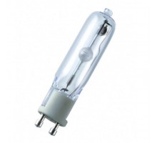 Лампа металлогалогенная МГЛ 35Вт GU6.5 трубчатая прозрачная тепло-белая 3000К 97В (керамика) HCI-TF 35W/930 WDL PB GU6.5 12X1  4008321683021  Osram