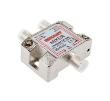 Диплексор (сумматор-делитель) SAT+TV в усиленном корпусе,  05-8000  REXANT