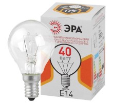 Лампа накаливания ДШ (P45) шар 40Вт 230В Е14 цв. упаковка  Б0039136  ЭРА