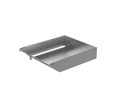 Угол вертикальный внешний L 50х600 мм с разворотом трассы на 90 град "ПЛЮС"  VLPDplus90-50-600-L  КМ-профиль