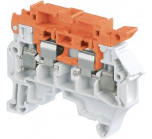 Клемма ZS4-S-R3 винт 4мм.кв. с разъед. совместимый с профилем ZS4-SF1  1SNK508416R0000  TE