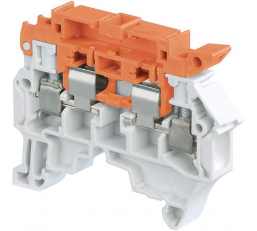 Клемма ZS4-S-R3 винт 4мм.кв. с разъед. совместимый с профилем ZS4-SF1  1SNK508416R0000  TE