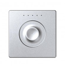 Сенсорный 1-кл выключатель с возможностью индивидуальной маркировки, регулирования, алюминий  8000612-093  Simon