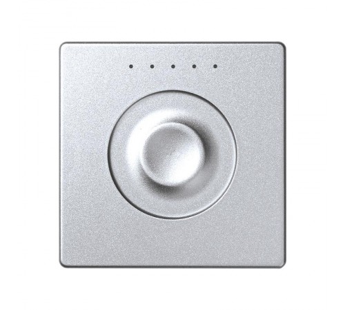 Сенсорный 1-кл выключатель с возможностью индивидуальной маркировки, регулирования, алюминий  8000612-093  Simon
