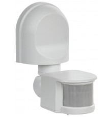 Датчик движения ДД 008 белый, макс. нагрузка 1100Вт, угол обзора 180град., дальность 12м, IP44,  LDD10-008-1100-001  IEK