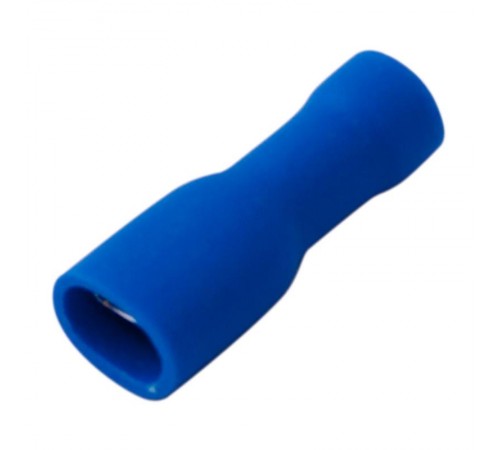 Клемма плоская полностью изолированная гнездо 5 мм 1.5-2.5 мм (РППи-м 2.5-(4.8))  08-0631  REXANT