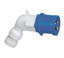 Вилка моб.угл. 16А 2К+З 230В IP44  056453  Legrand