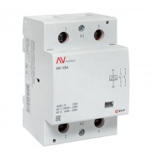 Контактор модульный КМ 125А 2NО 230VAC (3 мод.) AVERES  km-av-3-125-20-230V  EKF