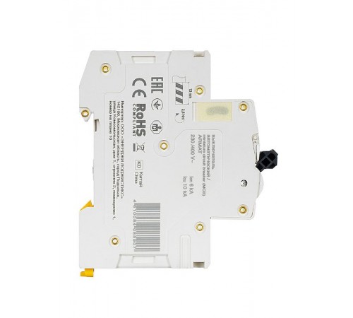 Выключатель автоматический однополюсный M06N 1P B 63А 6кА ARMAT  AR-M06N-1-B063  IEK